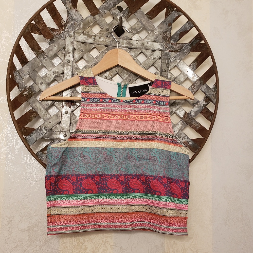 MINKPINK cropped shirt